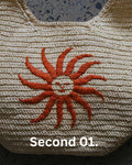 SECOND 01. SOLEIL RAFFIA BAG