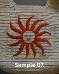 SECOND 07. SOLEIL RAFFIA BAG