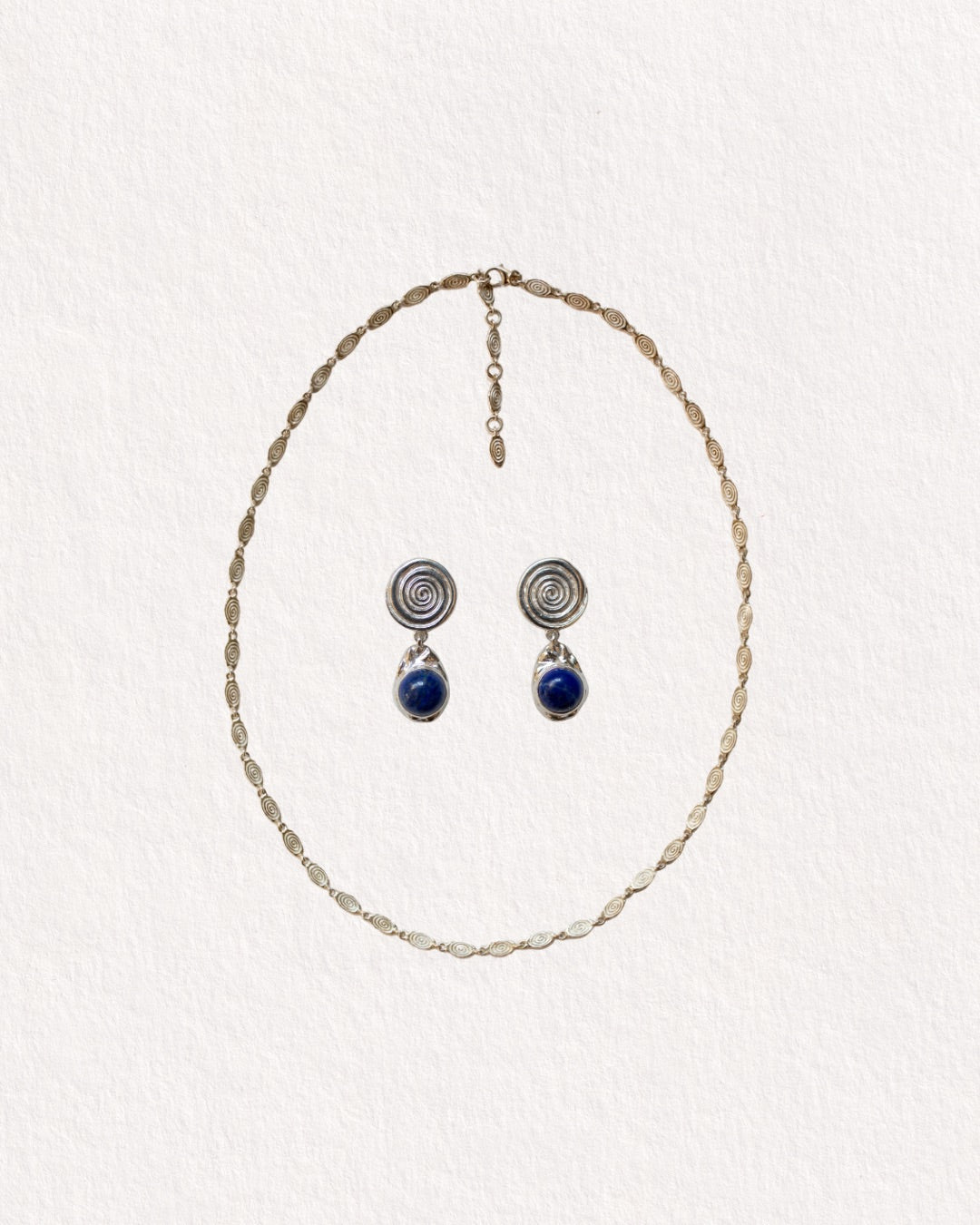 Spiral Set - Sterling Silver